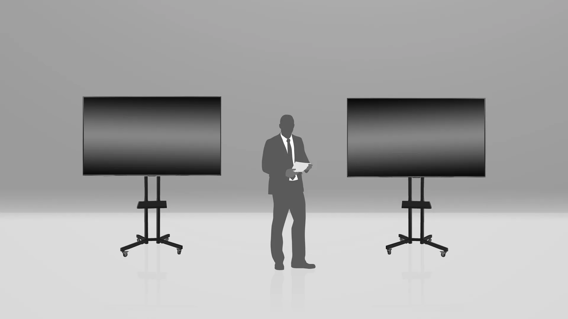 Dual TV Screen Package, Channel AV visual rental package