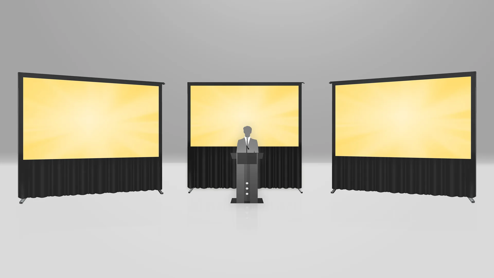 Large Venue Projection Package active
