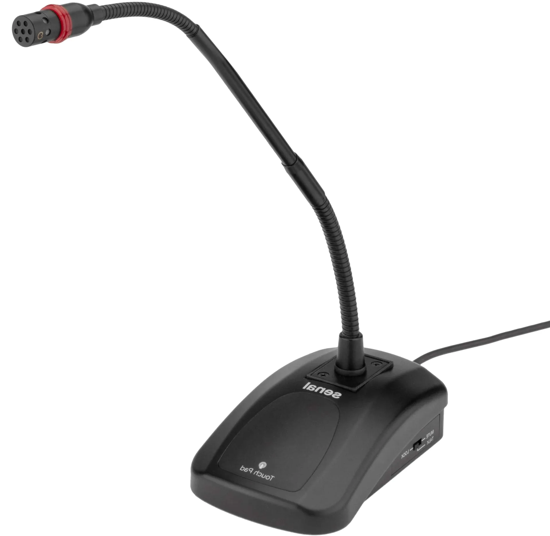 Senal gooseneck desktop conference microphone for panel discussions and boardrooms